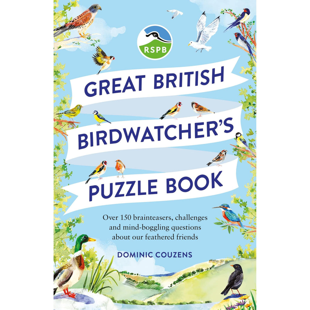 Puzzle Book RSPB Great British Birdwatcher's Over Bird with 1