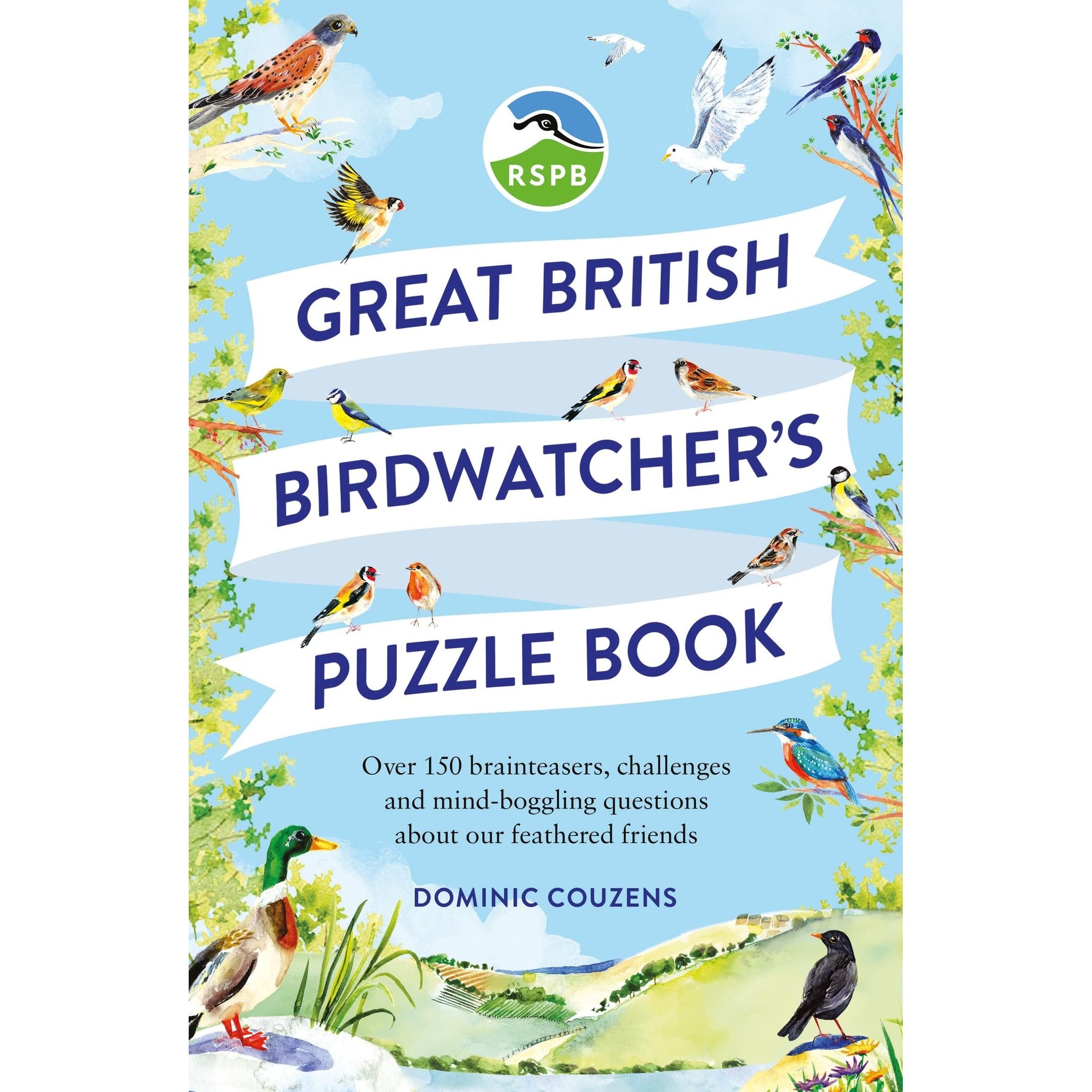Puzzle Book RSPB Great British Birdwatcher's Over Bird with 1