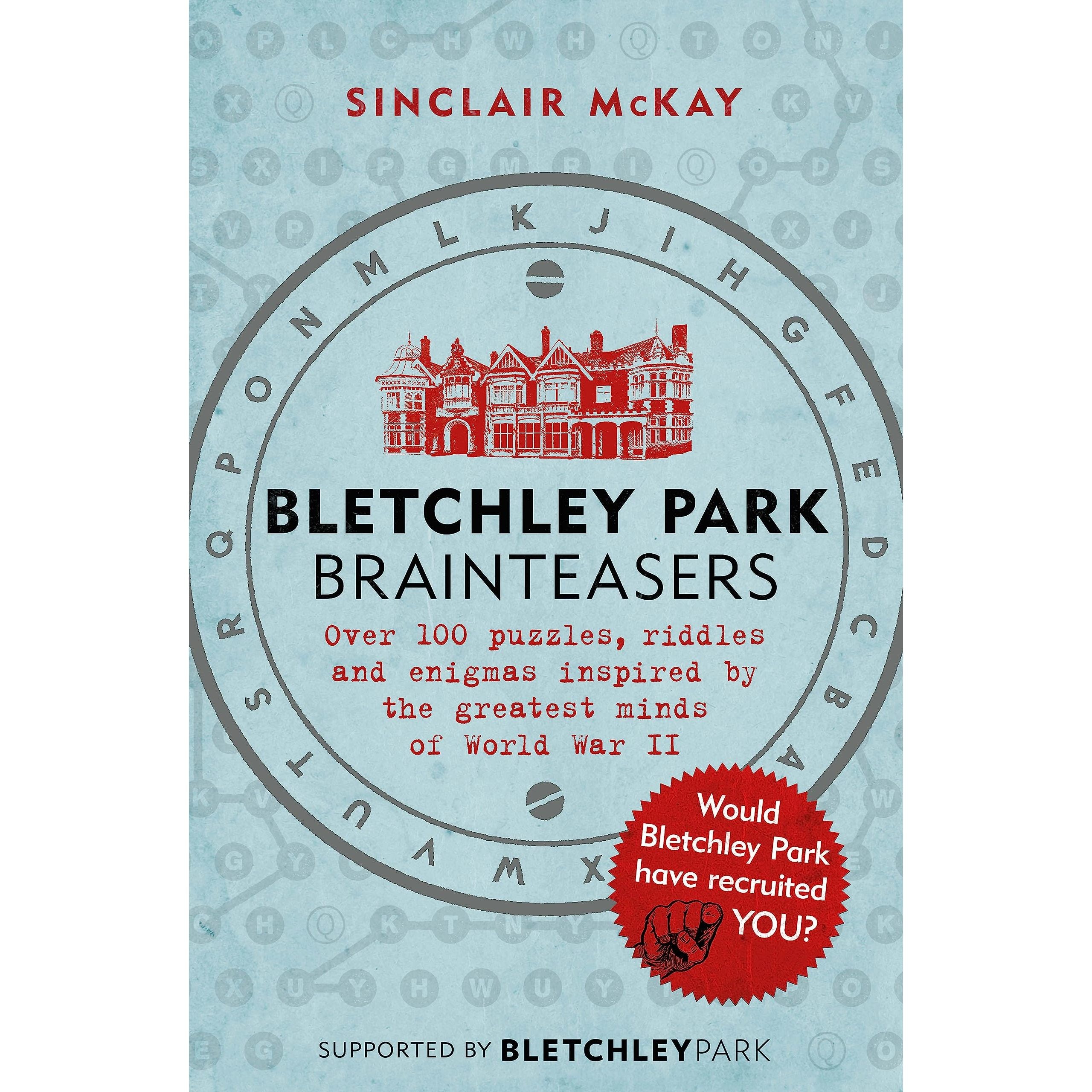 Puzzle & Quiz Book Bletchley Park Brainteasers Bestselling Code with 1