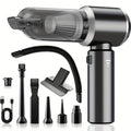QILIEASY: 2026 New 100W High-Power with High-Power Handheld Car Vacuum Cleaner 20000Pa - Grey option