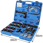 Radiator Pressure Tester Kit Universal with Stainless Steel, 28Pcs - product gallery image 9