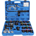 Radiator Pressure Tester Kit Universal with Stainless Steel, 28Pcs