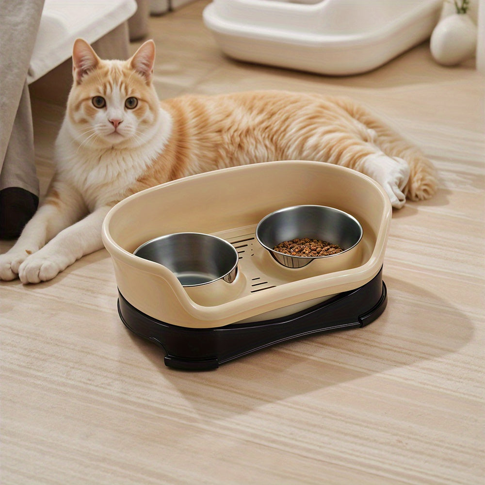 Raised Dog Bowls for Cats and Dog with Stainless Steel - product gallery image 12