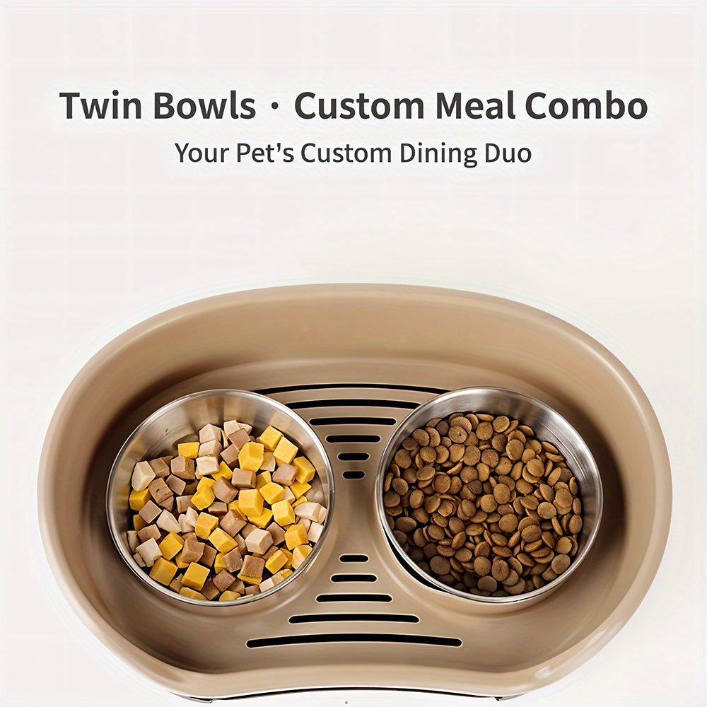 Raised Dog Bowls for Cats and Dog with Stainless Steel - product gallery image 14