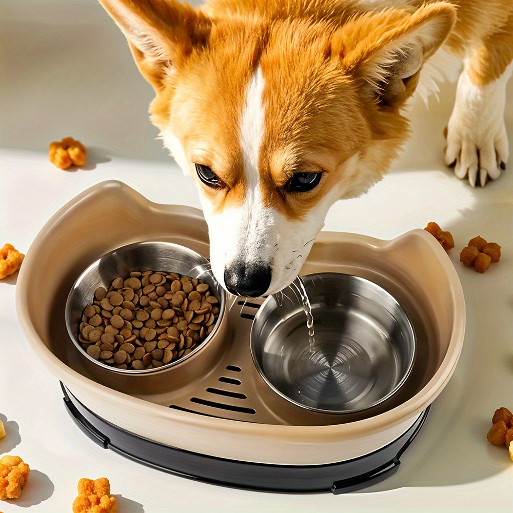 Raised Dog Bowls for Cats and Dog with Stainless Steel - product gallery image 16