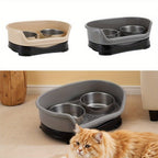 Raised Dog Bowls for Cats and Dog with Stainless Steel - product gallery image 18