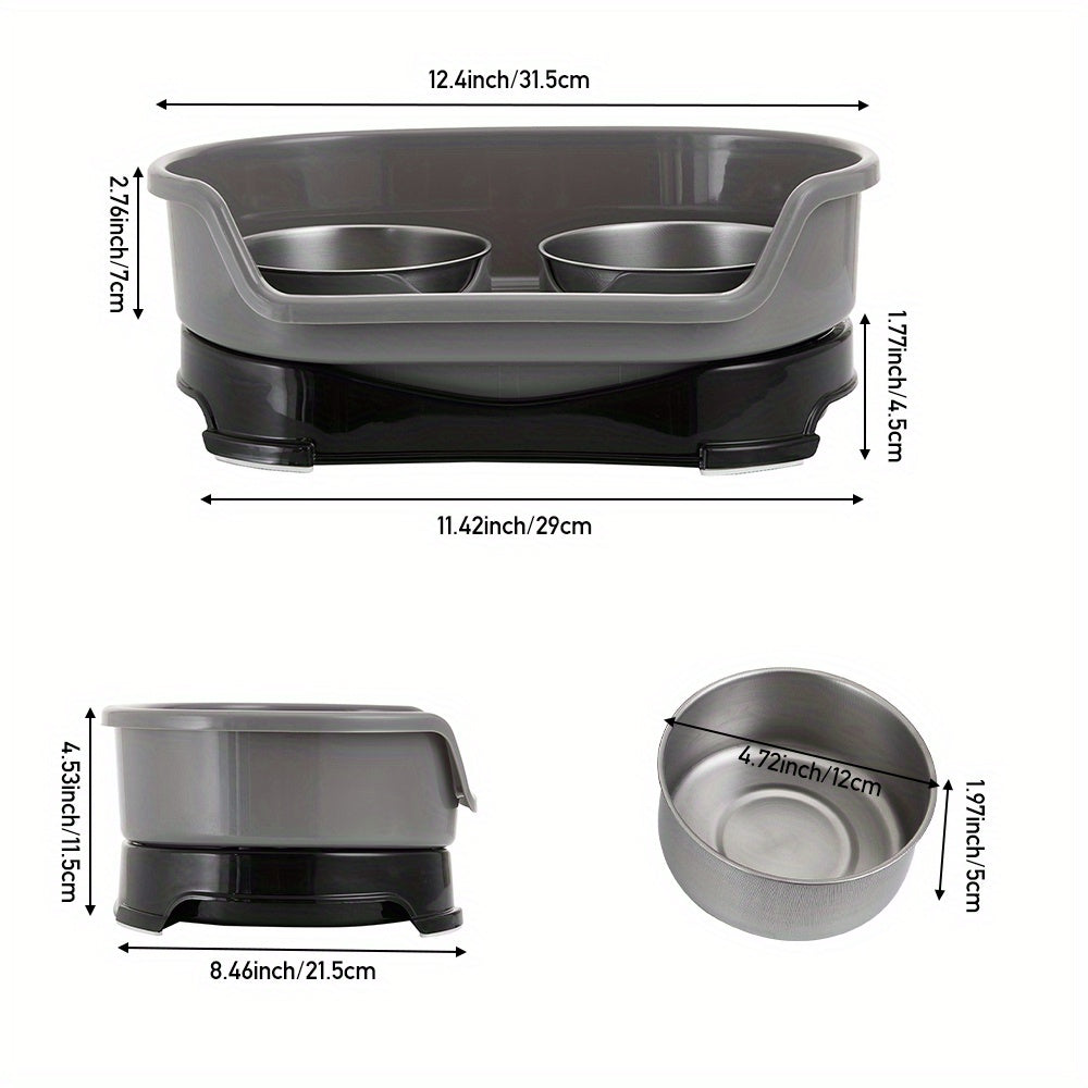 Raised Dog Bowls for Cats and Dog with Stainless Steel - product gallery image 19