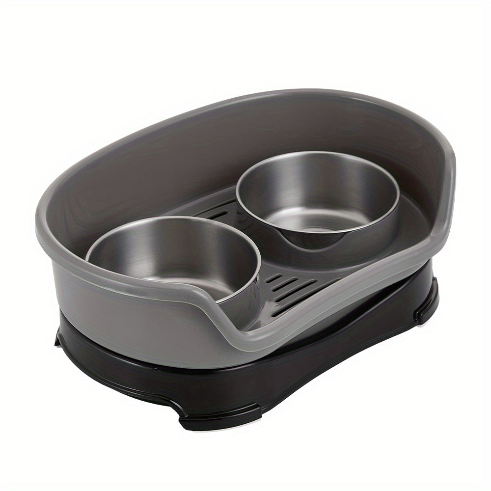 Raised Dog Bowls for Cats and Dog with Stainless Steel - product gallery image 3