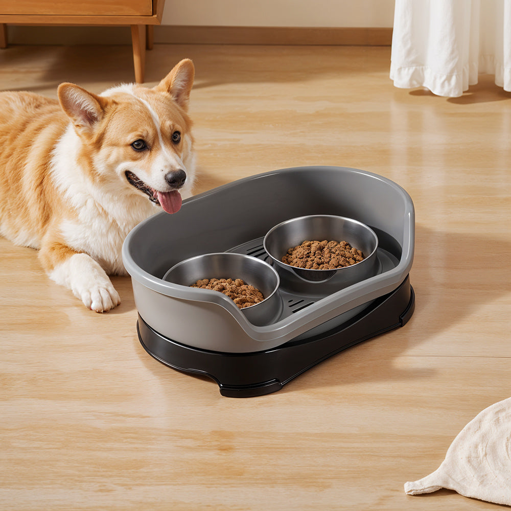 Raised Dog Bowls for Cats and Dog with Stainless Steel - product gallery image 5