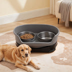 Raised Dog Bowls for Cats and Dog with Stainless Steel - product gallery image 6