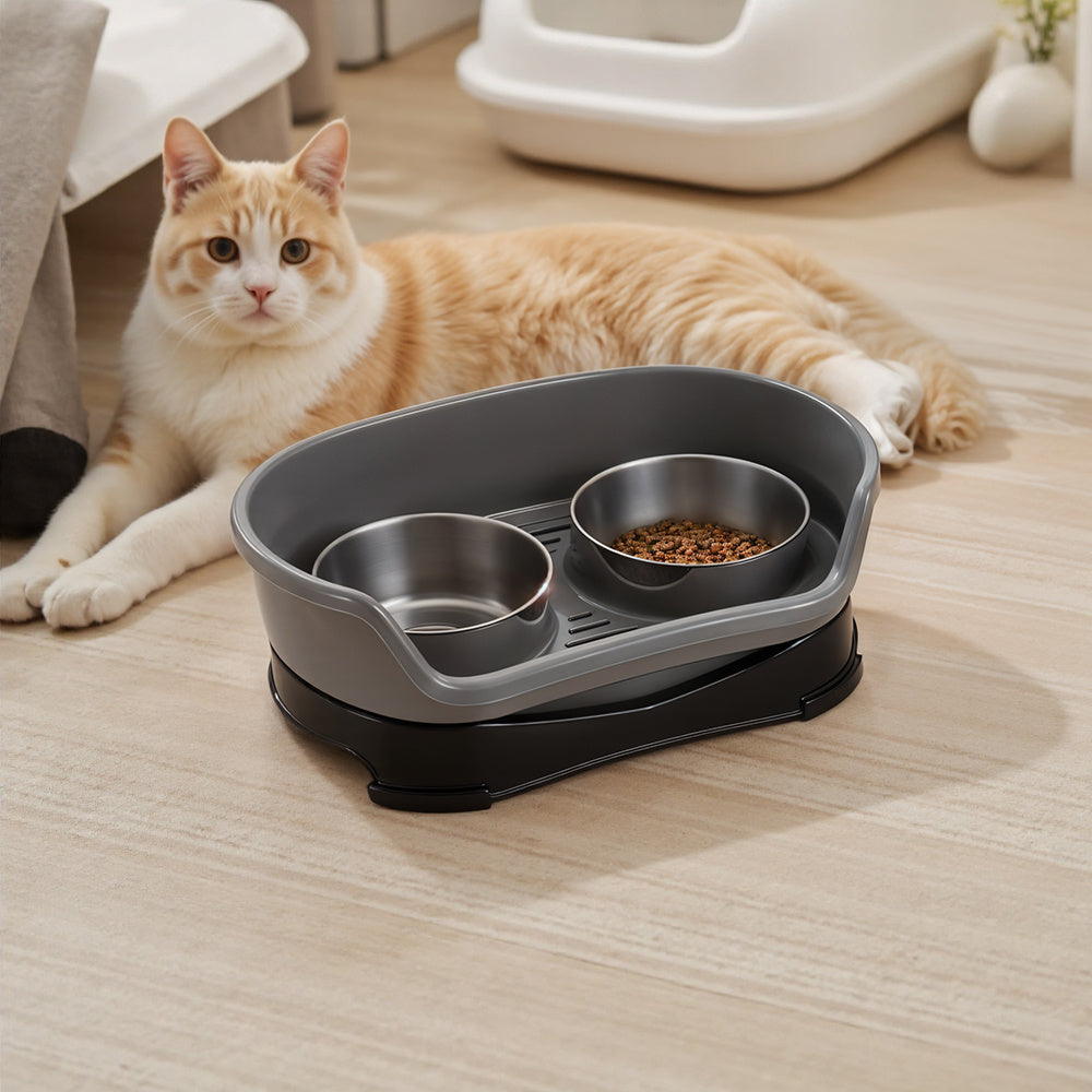 Raised Dog Bowls for Cats and Dog with Stainless Steel - product gallery image 7