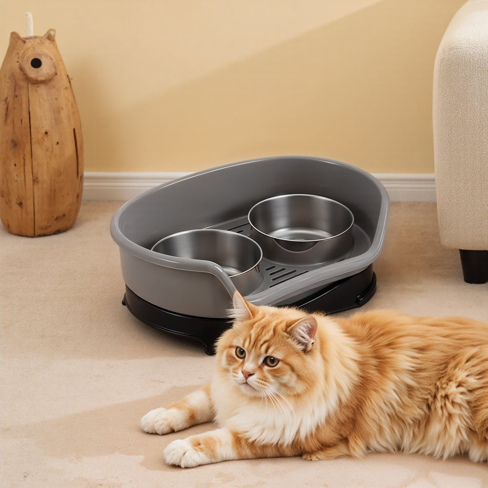 Raised Dog Bowls for Cats and Dog with Stainless Steel - product gallery image 8