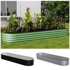 Raised Garden Bed with Easy Assembly, 320cm, Metal - product gallery image 2