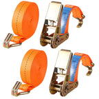 Ratchet Tie Down Straps Heavy Duty 5 Meter with 25mm, 4 Pack - product gallery image 3