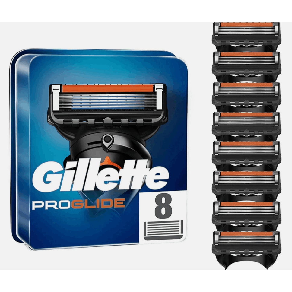 Razor Blade with Gillette ProGlide Replacement Blades or Count