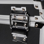 Record Storage Case with Lockable 7-Inch Vinyl Flight Foam Lining - product gallery image 8