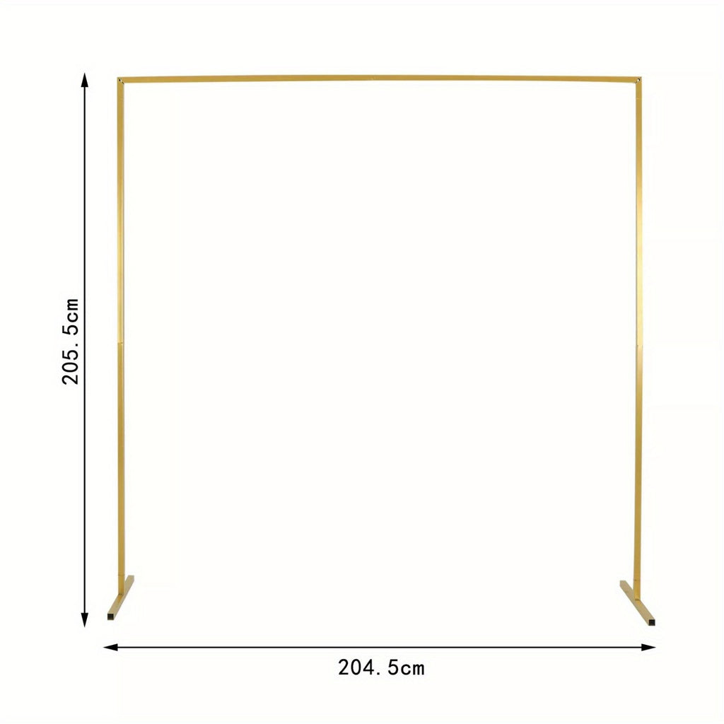 Rectangle Wedding Arch Stand 2x2M Iron with Freestanding, Metal - product gallery image 2