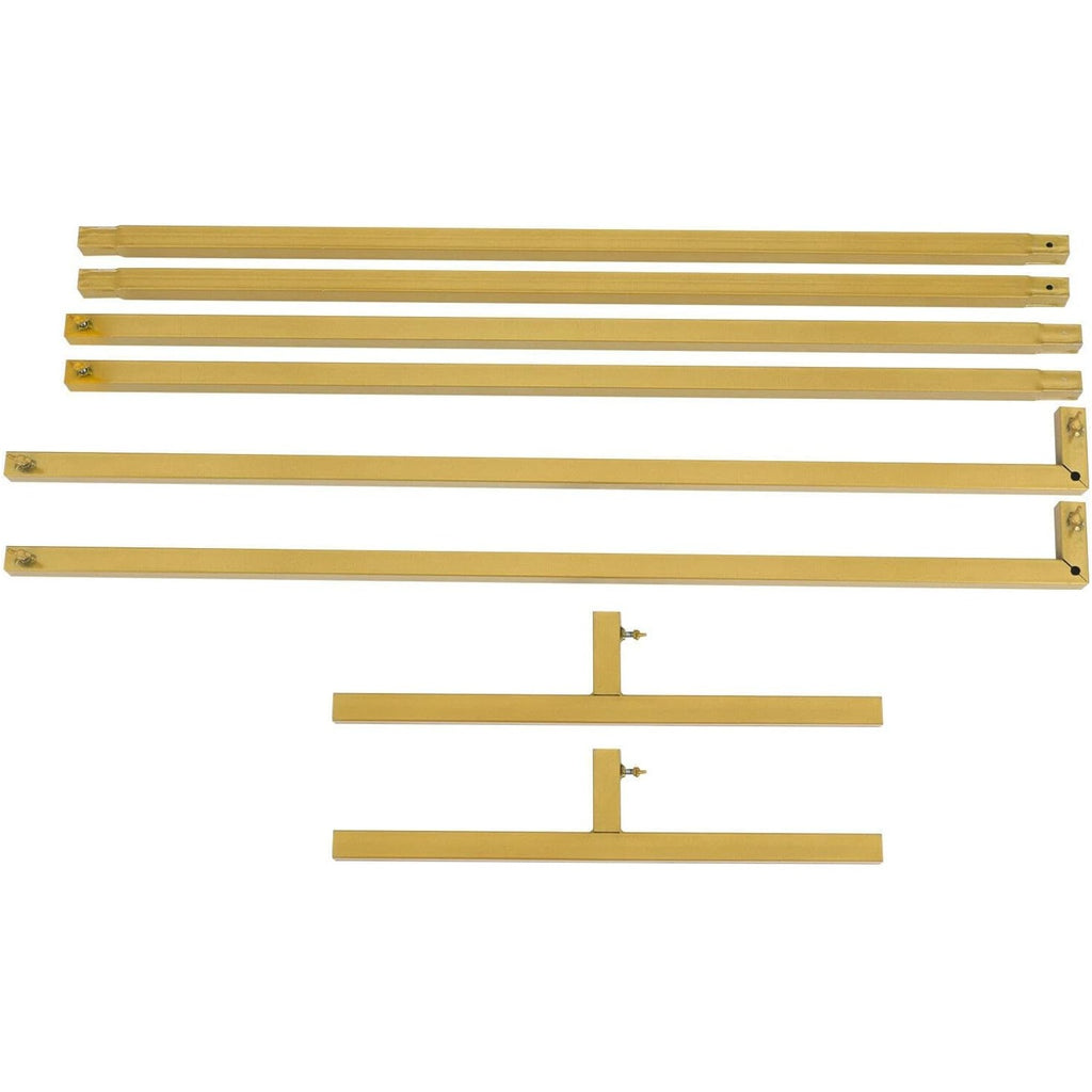 Rectangle Wedding Arch Stand 2x2M Iron with Freestanding, Metal - product gallery image 3