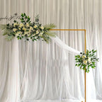 Rectangle Wedding Arch Stand 2x2M Iron with Freestanding, Metal - product gallery image 6