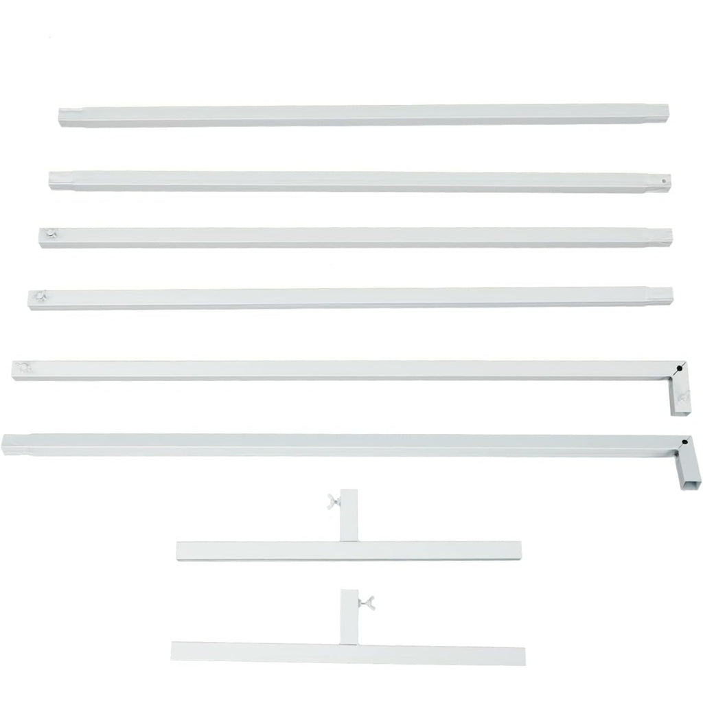 Rectangle Wedding Arch Stand 2x2M Iron with Freestanding, Metal - product gallery image 9