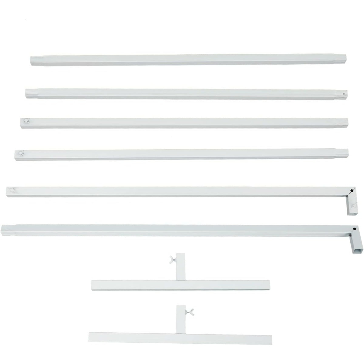 Rectangle Wedding Arch Stand 2x2M Iron with Freestanding, Metal - product gallery image 9