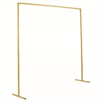 Rectangle Wedding Arch Stand 2x2M Iron with Freestanding, Metal
