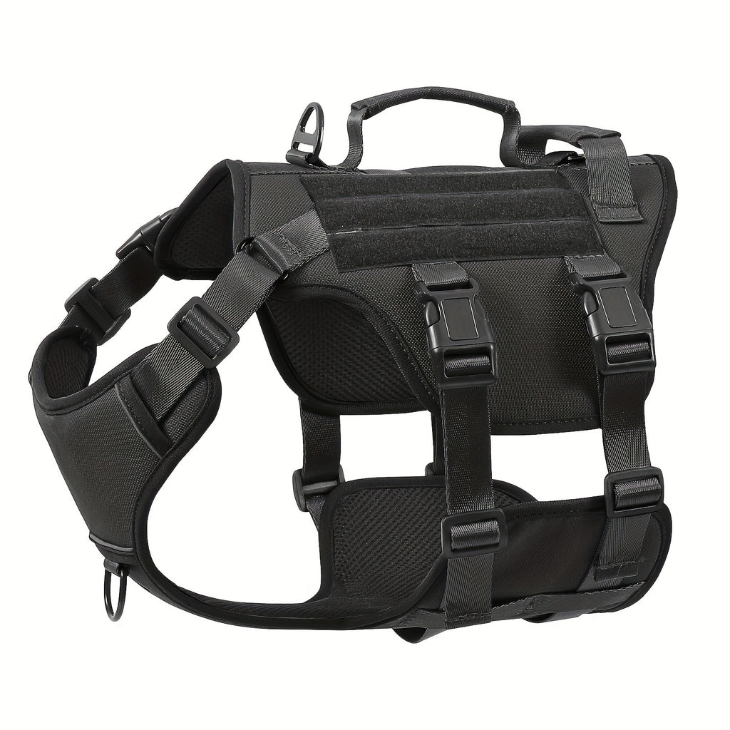 Reflective No-Pull Dog Harness for Large with No-Pull Breeds Escape-Proof, Soft Padded