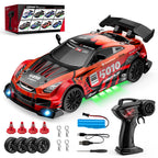 Remote Control Car with Rechargeable, Wheels, RC Drift 1:24 Scale 4WD High - product gallery image 10