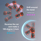 Remote Control Car with Rechargeable, Wheels, RC Drift 1:24 Scale 4WD High - product gallery image 14