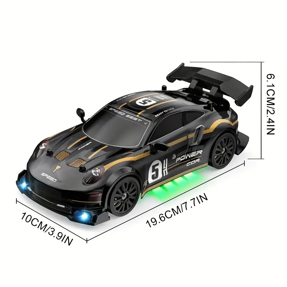 Remote Control Car with Rechargeable, Wheels, RC Drift 1:24 Scale 4WD High - product gallery image 4