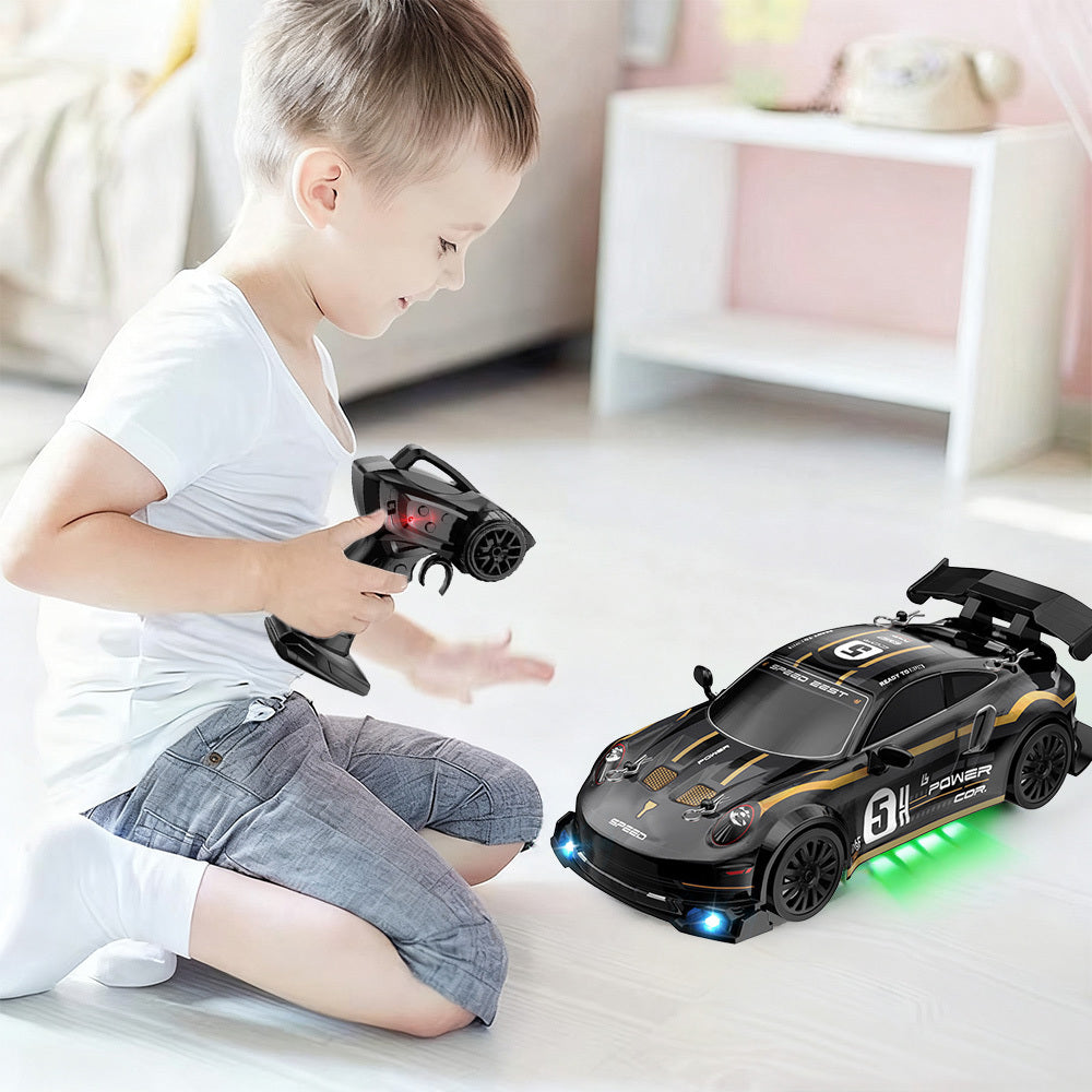 Remote Control Car with Rechargeable, Wheels, RC Drift 1:24 Scale 4WD High - product gallery image 8