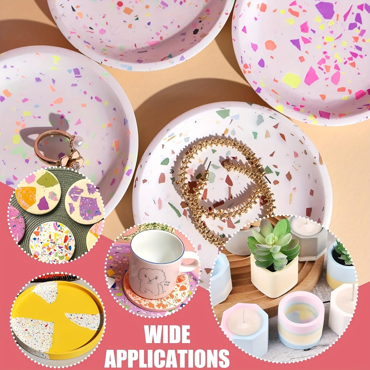 Resin & Casting Supplie with 1kg, 3kg, Ceramic, Eco Powder Ceramic Plaster Kit Fast - product gallery image 4