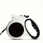 Retractable Dog Leash Automatic with One-size, ExtendablePet Lead, Durable Nylon Walking - White, One-size option