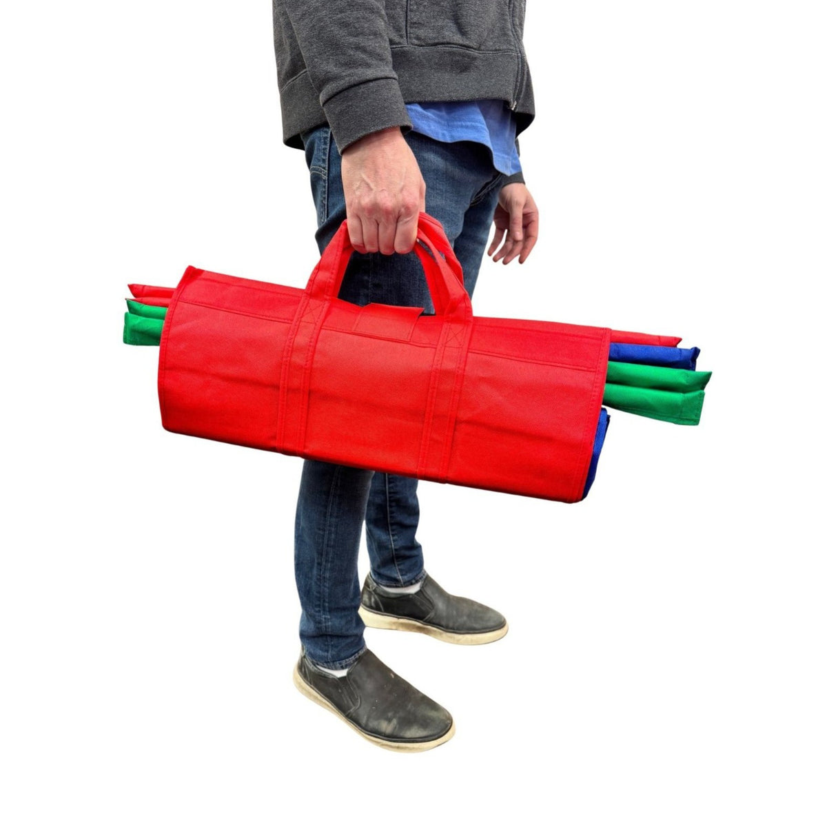 Reusable Shopping Bag with Machine-Washable, 15kg, Plastic - product gallery image 4