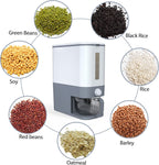 Rice Dispenser with Airtight, 10KG, Plastic, Press-Button Measuring Cup Sealed - product gallery image 10
