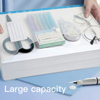 Ring A4 Expanding Folders Button 11-Ring Binder with Water-Resistant, Lockable - product gallery image 15