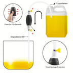 Ring Fuel Funnels Plastic Neck Oil Funnels with 58.42cm, 10pcs - product gallery image 4