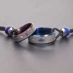 Ring Her King His Queen Couple Necklace with Waterproof, Stainless Steel - product gallery image 4