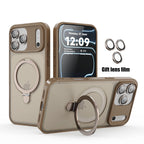 Ring Matte Magnetic Holder iPhone Case Large with Wireless - product gallery image 9