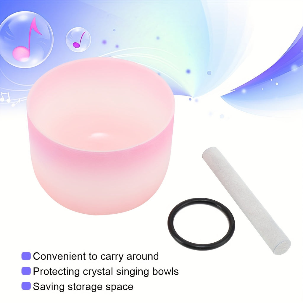 Ring Note Crystal Singing Bowl Inch 99.99% with Modern - product gallery image 3