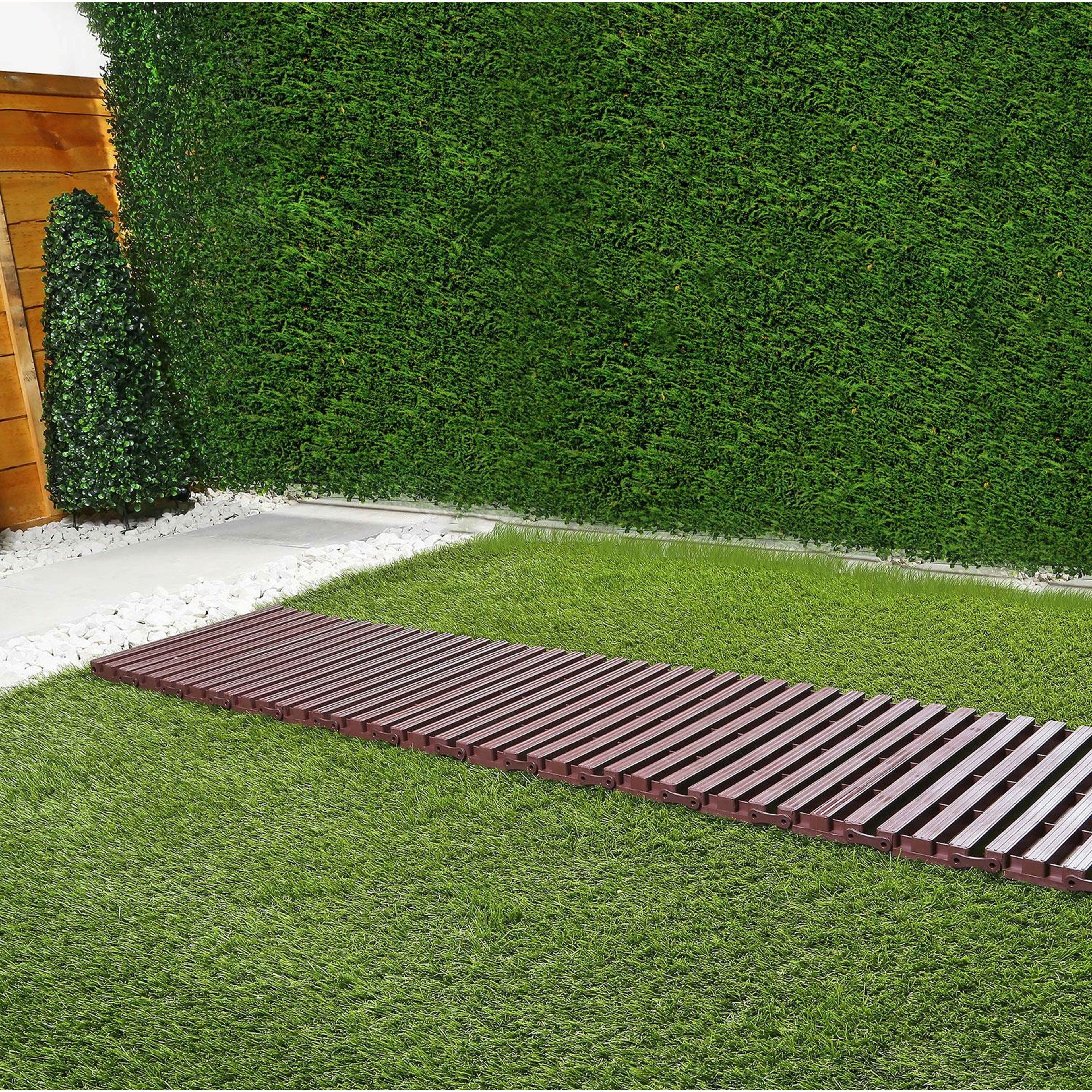 Roll-Out Garden Path with Non-Slip, 1.39m, 1, Roll-Out 16-Piece 1.39m Track - product gallery image 2