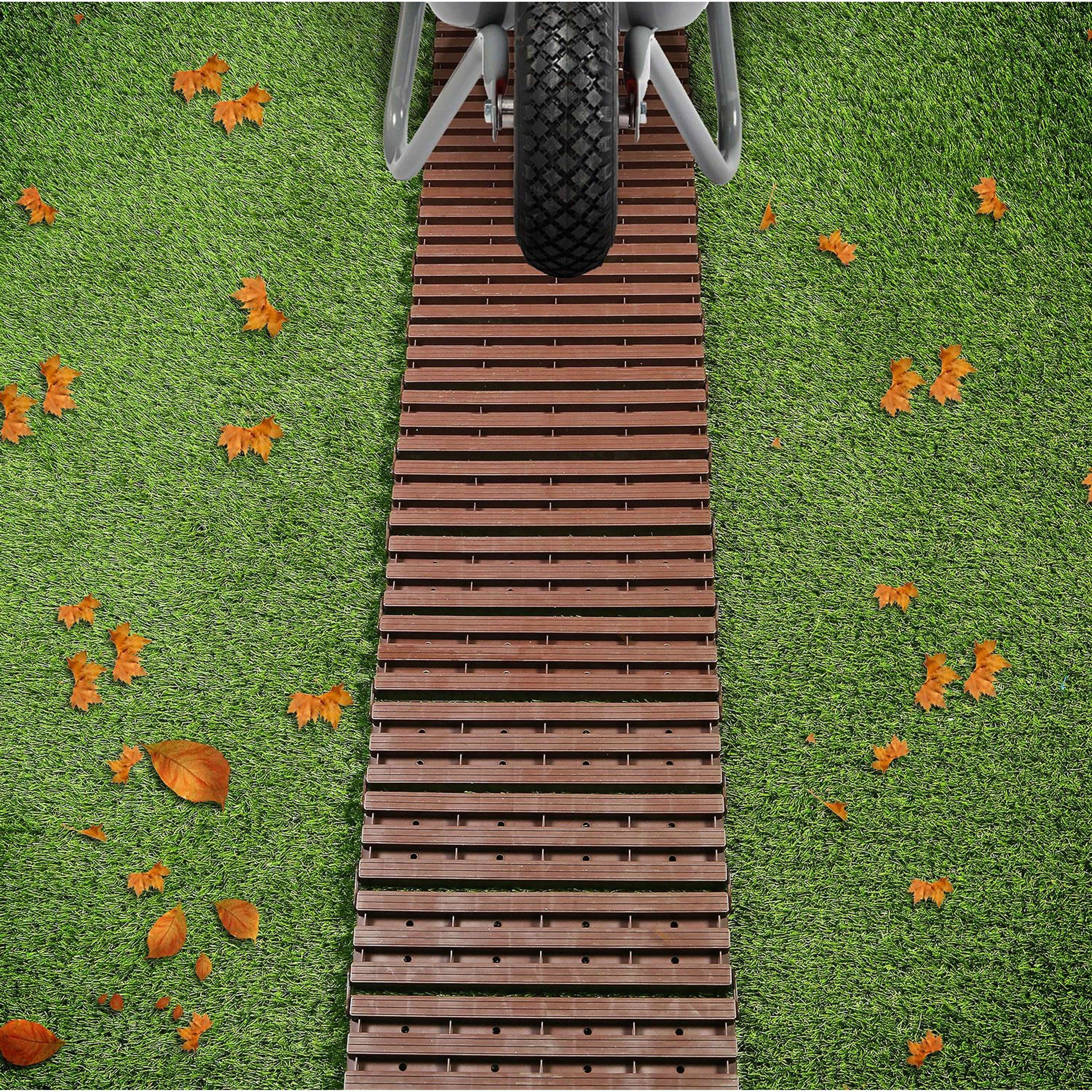 Roll-Out Garden Path with Non-Slip, 1.39m, 1, Roll-Out 16-Piece 1.39m Track - product gallery image 3