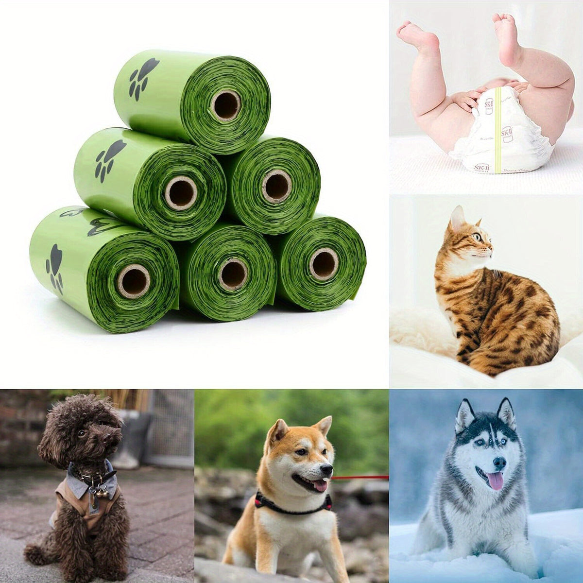 Rolls Dog Puppy Pets Poo Bags and Leak with Leakproof, 36 Rolls - product gallery image 7