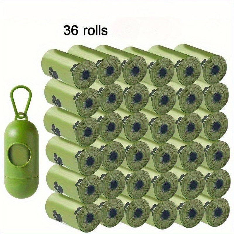 Rolls Dog Puppy Pets Poo Bags and Leak with Leakproof, 36 Rolls