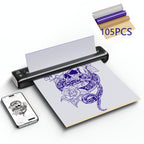Rongta F81S Portable Printer Kit with Professional Tattoo Stencil Thermal Works IOS - product gallery image 5