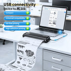 Rongta F82A A4 Portable Wireless Thermal with 21.59cm, 27.94cm - product gallery image 16