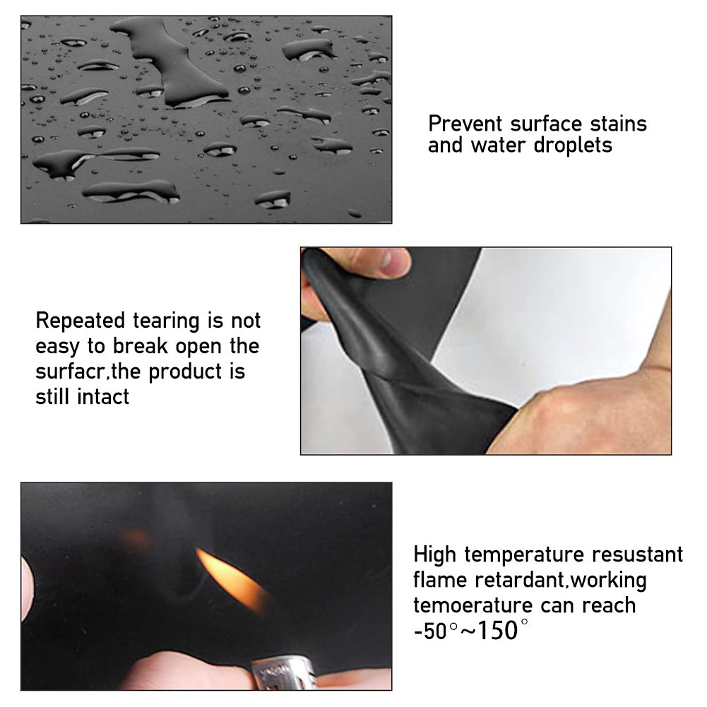 Roofing & Waterproofing Membrane with EPDM Rubber Waterproof Sheet 1x1m 1x2m - product gallery image 14