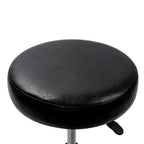 Salon Stool with Adjustable Height, Easy Assembly, Wheels, Leather - product gallery image 13