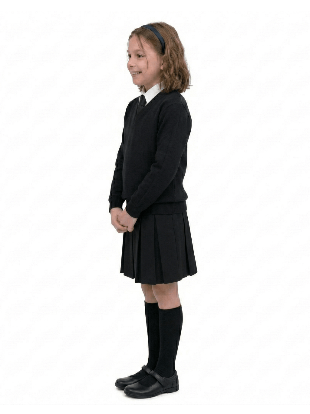 School Jumper with Children's V-Neck for practical home use - product gallery image 12