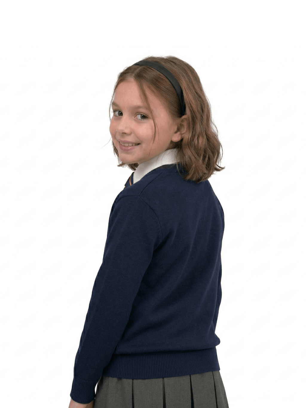School Jumper with Children's V-Neck for practical home use - product gallery image 18